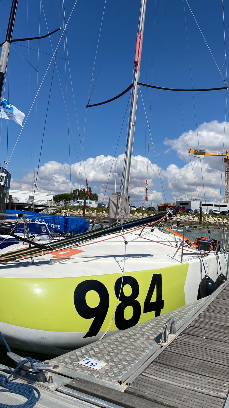 Mise a l eau bateau LocalClimat Antoine O'Large