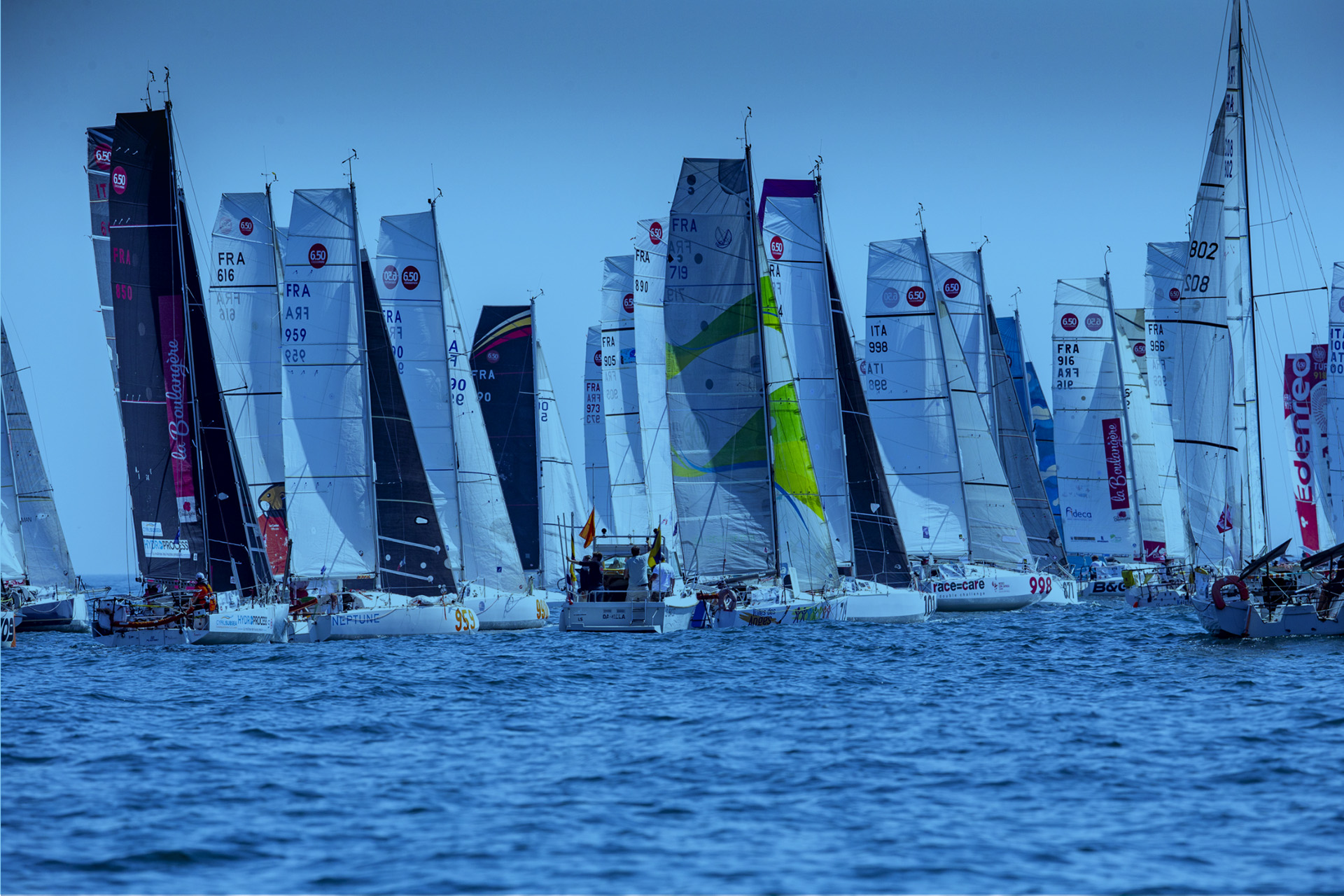 Mini Transat Parade LocalClimat by LocalNova