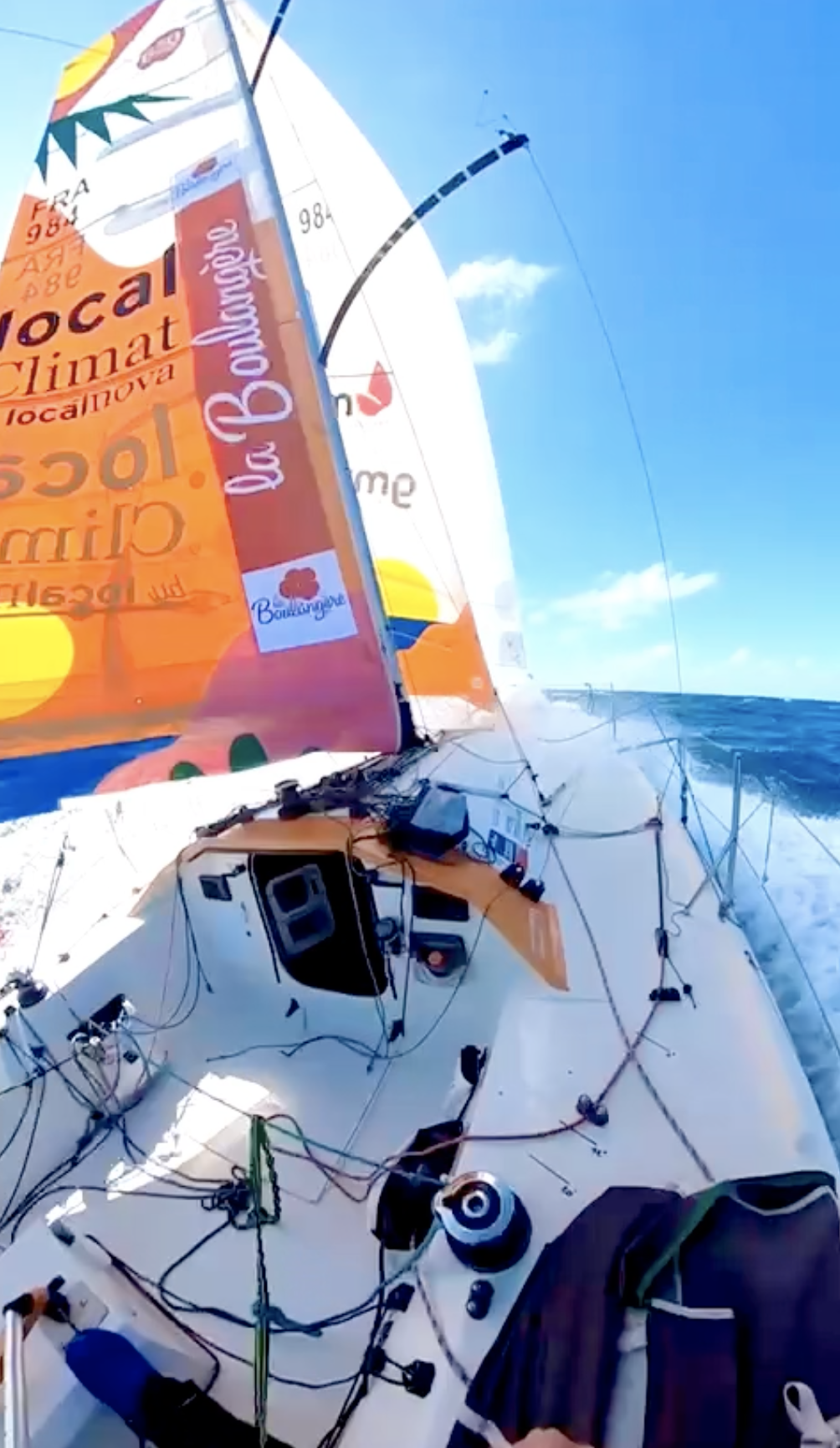 Photo du bateau LocalClimat by LocalNova lors du Golfe de Gascogne