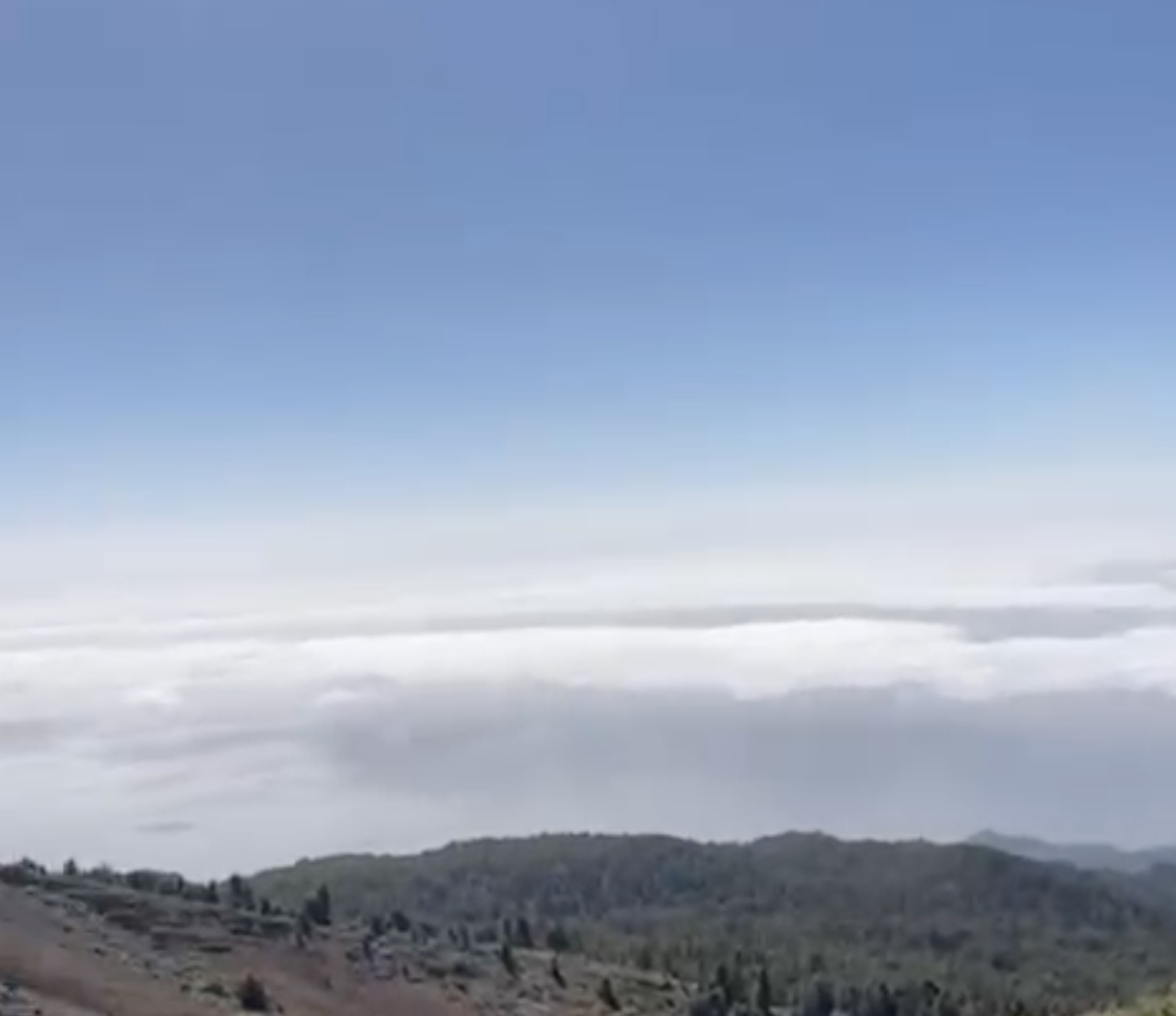 Poster, le skipper Antoine visite el Roque do los Muchachos