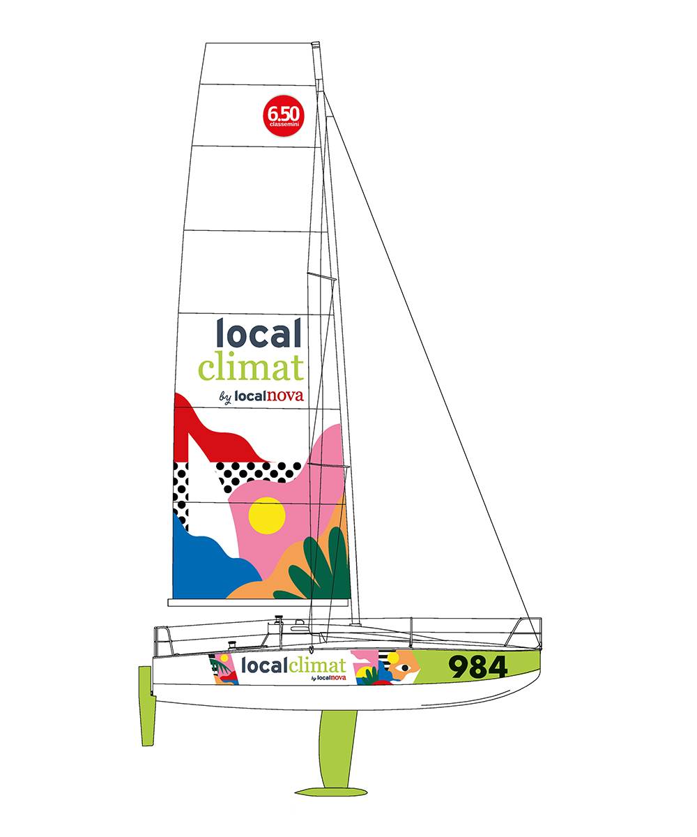 Bateau LocalClimat Mini Transat Bateau LocalClimat Mini Transat